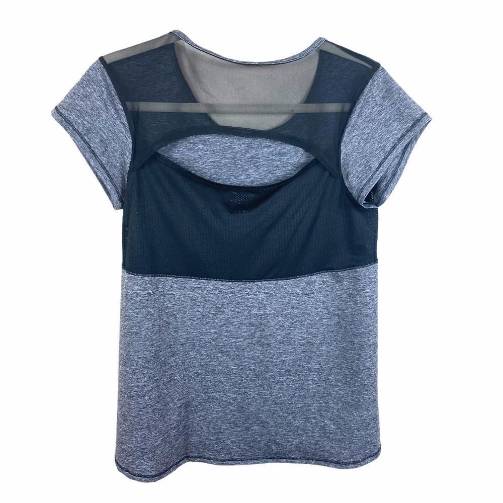 Everlast Mesh Grey Short Sleeve Top - Picture 3 of 3